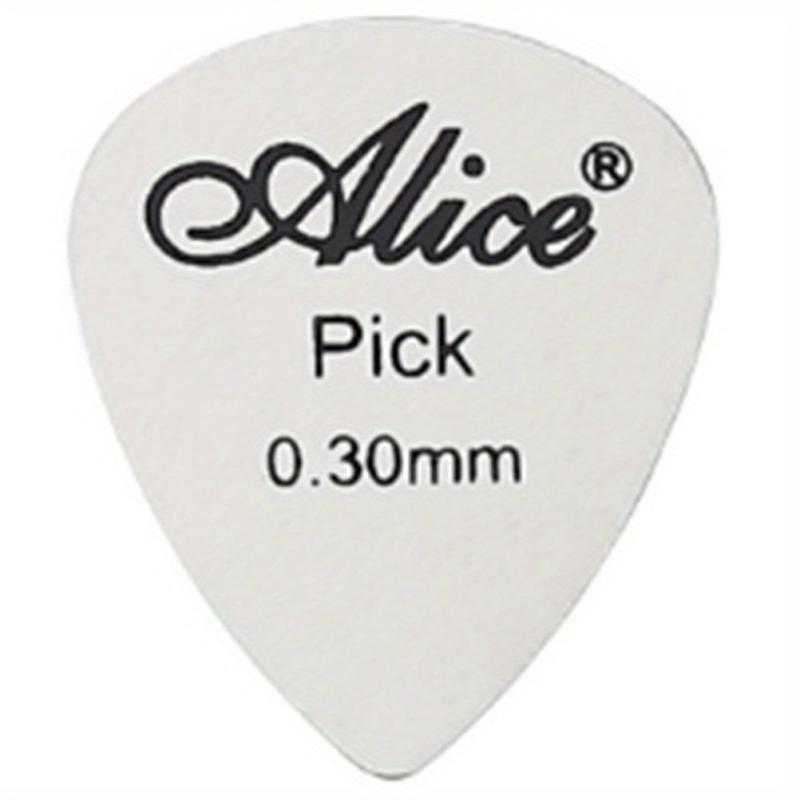 Metal Guitar Pick 0.3mm Thin For All Players Bass Ukelele Pick