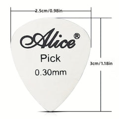 Metal Guitar Pick 0.3mm Thin For All Players Bass Ukelele Pick