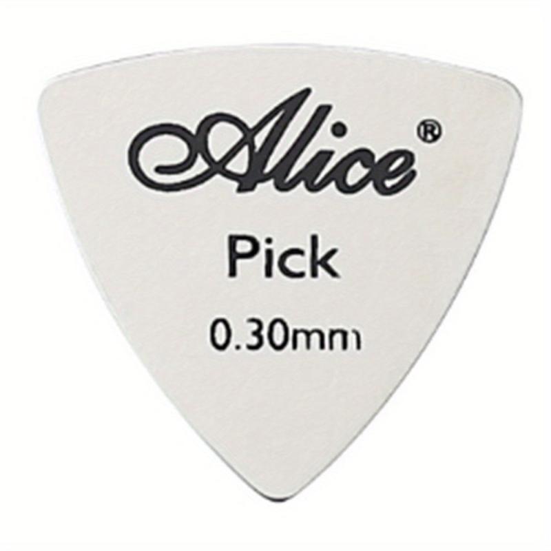 Metal Guitar Pick 0.3mm Thin For All Players Bass Ukelele Pick