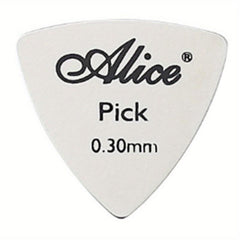Metal Guitar Pick 0.3mm Thin For All Players Bass Ukelele Pick