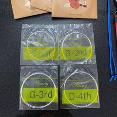 Milky Nylon Ukulele Carbon Strings Set