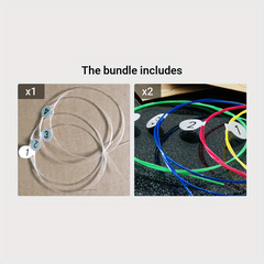 Milky Nylon Ukulele Carbon Strings Set