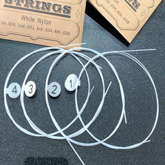 Milky Nylon Ukulele Carbon Strings Set