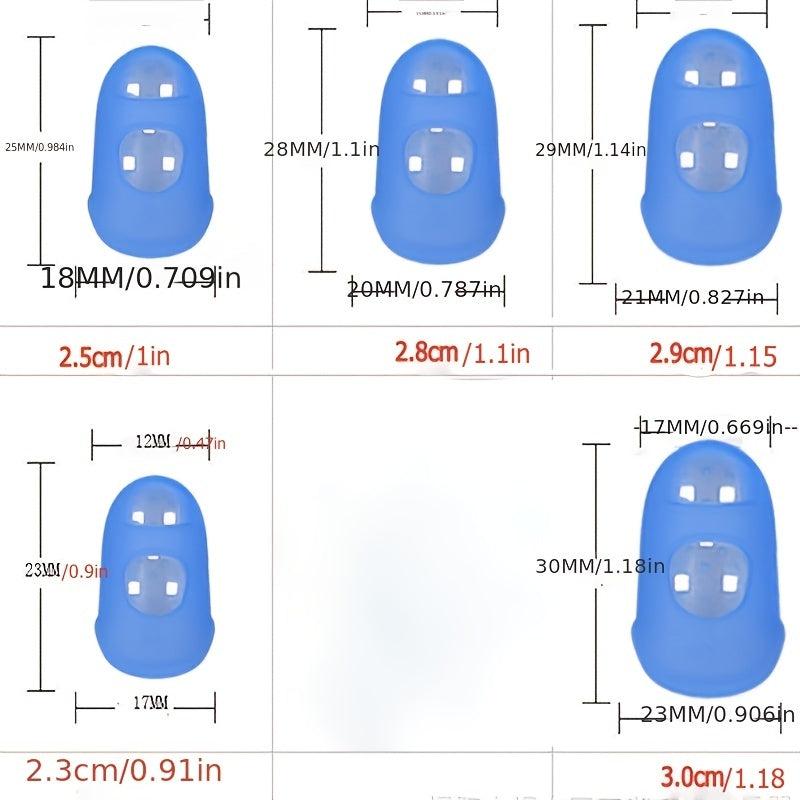 25Pcs Silicone Finger Protectors for Guitars & Stringed Instruments