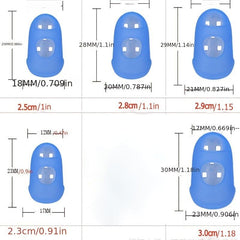 25Pcs Silicone Finger Protectors for Guitars & Stringed Instruments