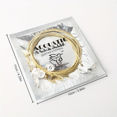 Folk Acoustic Guitar Strings Set