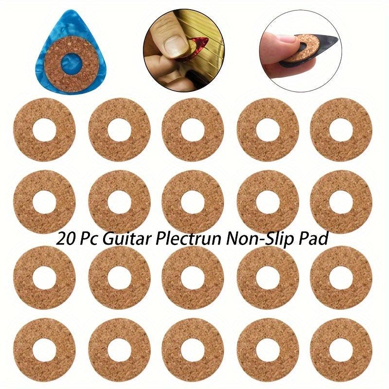 20pcs Guitar Pick Grips Non Stick Anti Slip Pads Durable Smooth Operation