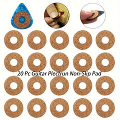 20pcs Guitar Pick Grips Non Stick Anti Slip Pads Durable Smooth Operation