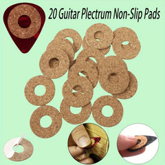 20pcs Guitar Pick Grips Non Stick Anti Slip Pads Durable Smooth Operation