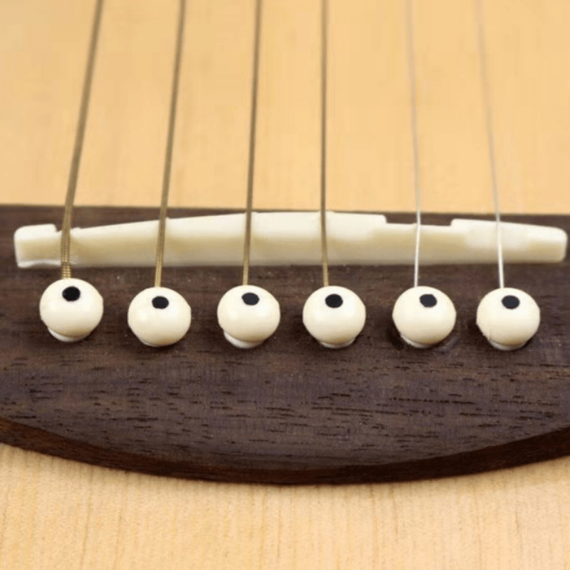 Folk Guitar Fixed String Cone & Nail String Wedge Tail Presser