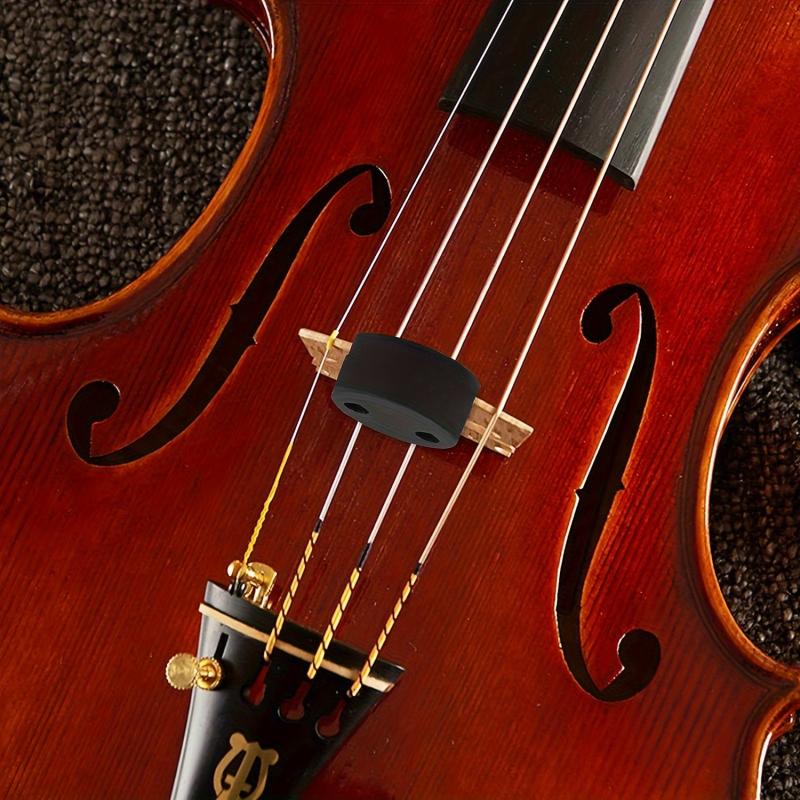 Rubber Violin Practice Mute for 4/4 Size Violin