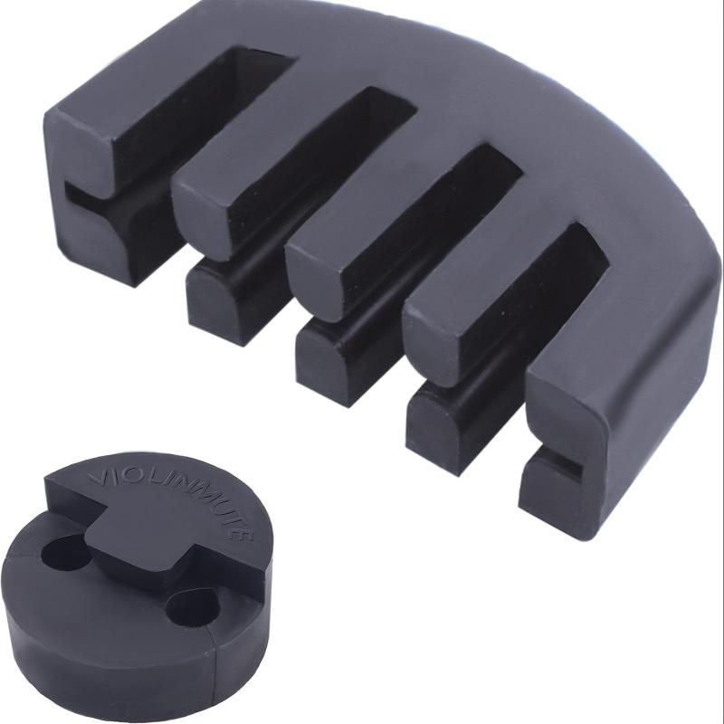 Rubber Violin Practice Mute for 4/4 Size Violin