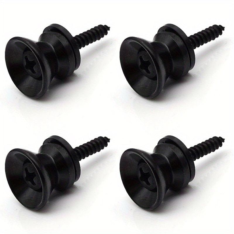 12pcs Guitar Strap Lock Metal Anti-slip Buckle Locking Pegs