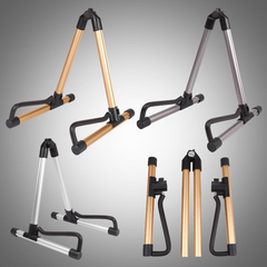 Foldable Lightweight Guitar Stand for Bass Stringed Instruments