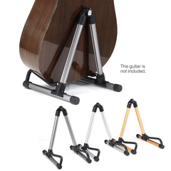 Foldable Lightweight Guitar Stand for Bass Stringed Instruments