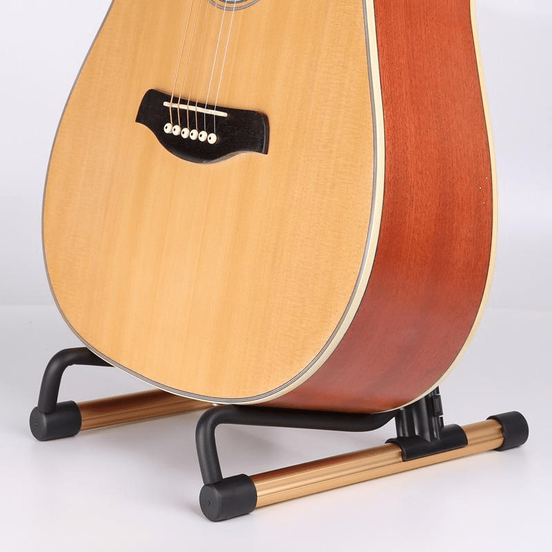Foldable Lightweight Guitar Stand for Bass Stringed Instruments