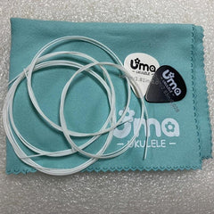 Ukulele Nylon Strings 3in1 Set U300 + Picks Cloth