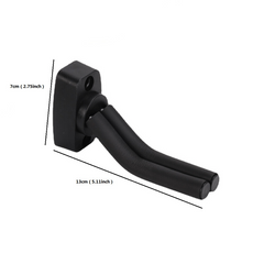 6pcs Guitar Hanger Wall Mount Display Bracket Hook Holder Clips