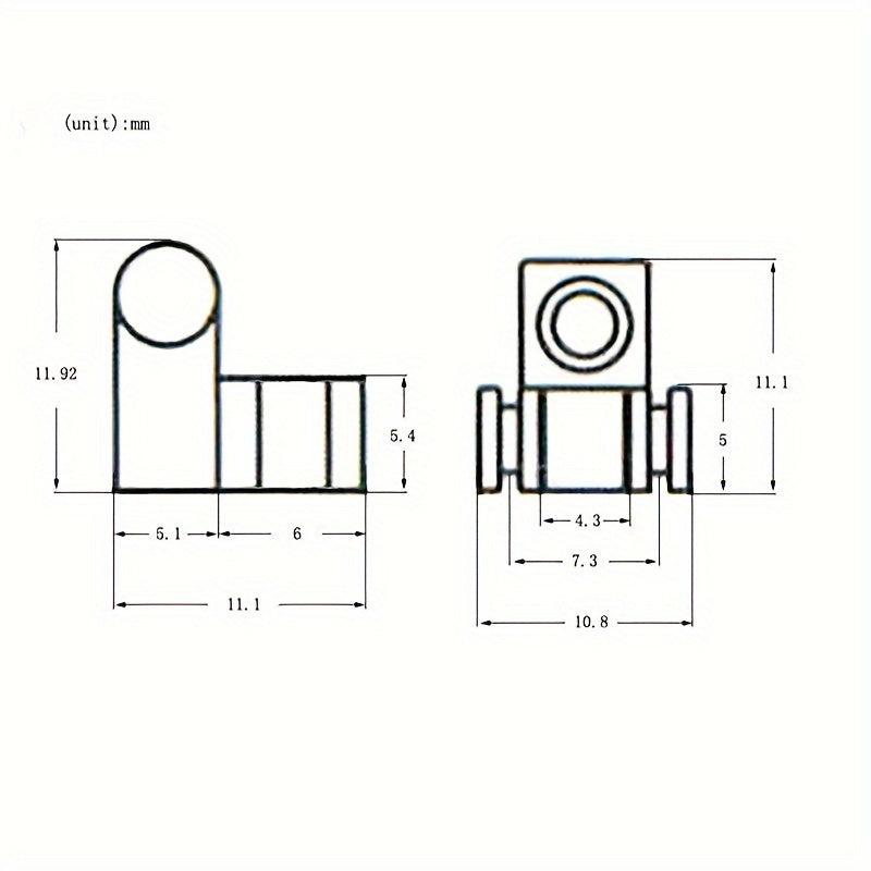 String Buckle Presser for Locking and Stabilizing Strings