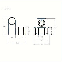 String Buckle Presser for Locking and Stabilizing Strings