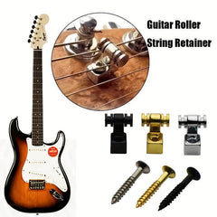 String Buckle Presser for Locking and Stabilizing Strings