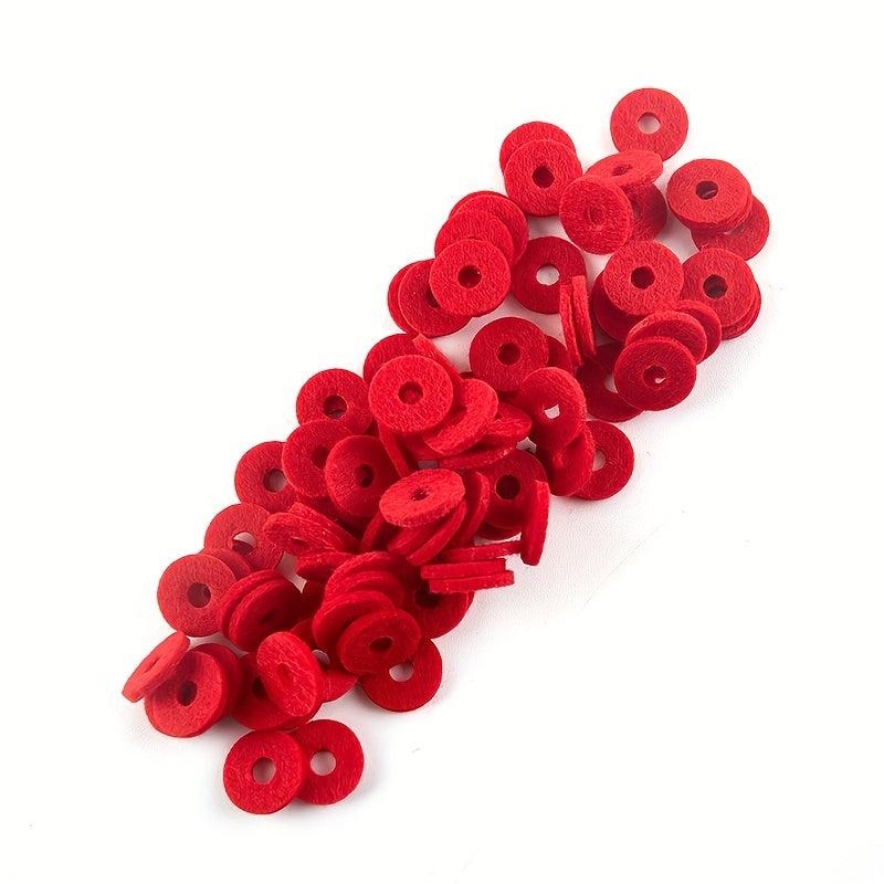 90 Felt Piano Washers Pads for Tuning Accessories