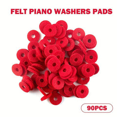 90 Felt Piano Washers Pads for Tuning Accessories