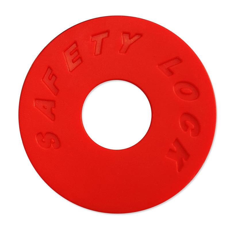 Silicone Strap Buckle Wooden Tail Nail for Secure Guitar Playing