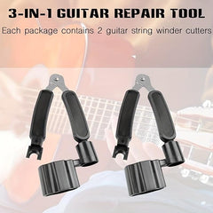 3-in-1 Guitar String Winder Changer Bridge Pin Puller