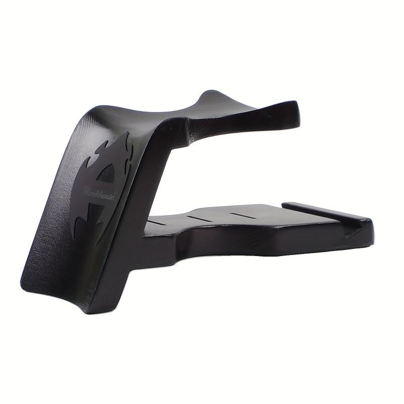 4-in-1 Guitar Stand with Neck Pad, Phone Holder & Pick Storage