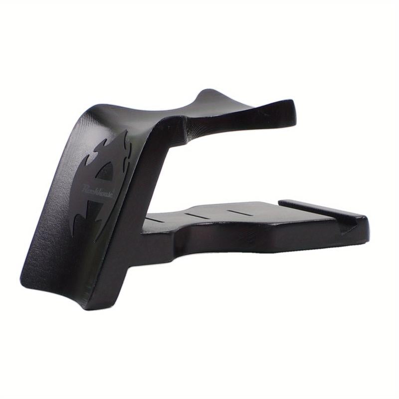 4-in-1 Guitar Stand with Neck Pad, Phone Holder & Pick Storage