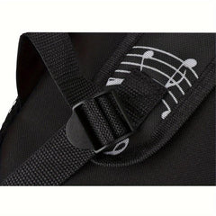 Music Note Travel Backpack Oxford Work College Water Resistent Friends