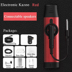 Metal Kazoo Niche Musical Instrument Easy To Learn Music Gift