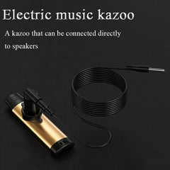 Metal Kazoo Niche Musical Instrument Easy To Learn Music Gift