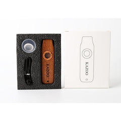 Wooden Kazoo Musical Instrument with 5 Replacement Films