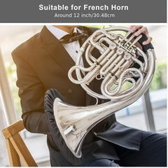 2pcs Bell Cover Washable French Horn Bell Cover With Hole