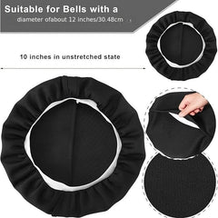 2pcs Bell Cover Washable French Horn Bell Cover With Hole