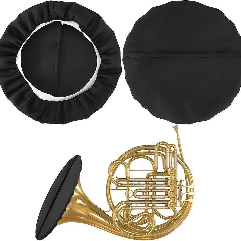 2pcs Bell Cover Washable French Horn Bell Cover With Hole