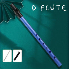 Colorful Irish Whistle Flute C D Key Aluminum Alloy 6 hole Flute