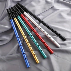 Colorful Irish Whistle Flute C D Key Aluminum Alloy 6 hole Flute