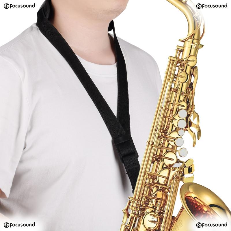 Focusound Saxophone Neck Strap Comfortable And Durable Adjustable Length