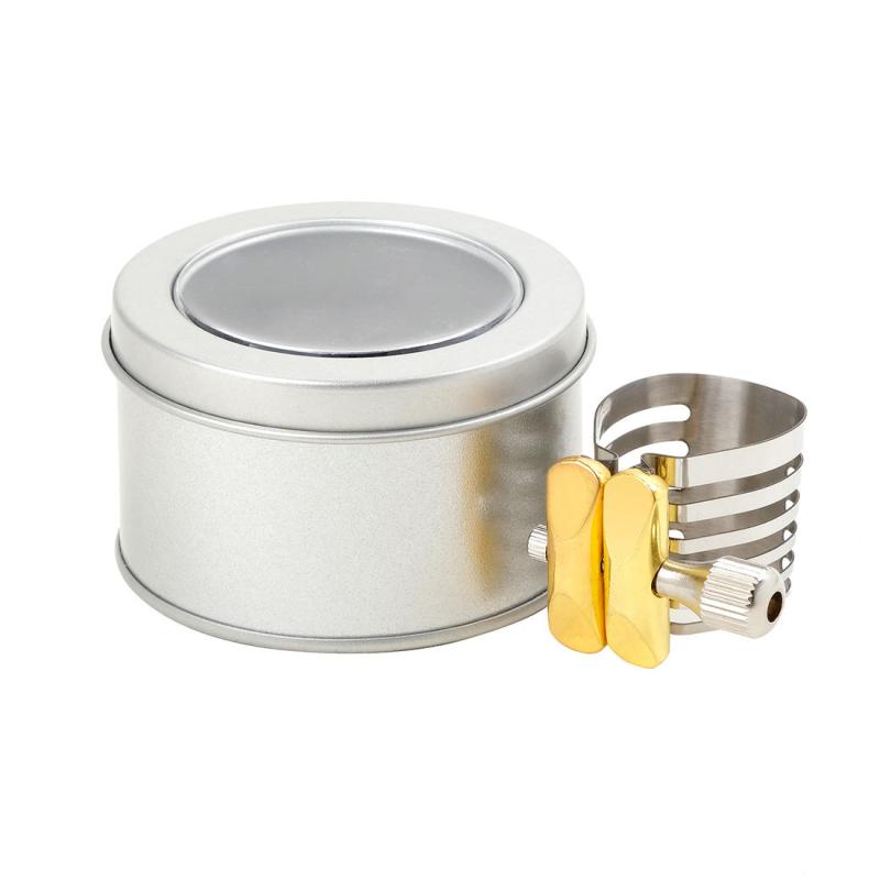 Stainless Steel Saxophone Clip with Iron Box - Perfect Gift for Birthdays