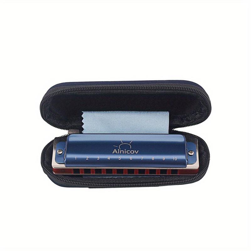 10 Hole Diatonic Blues Harmonica Classic Woodwind Instrument