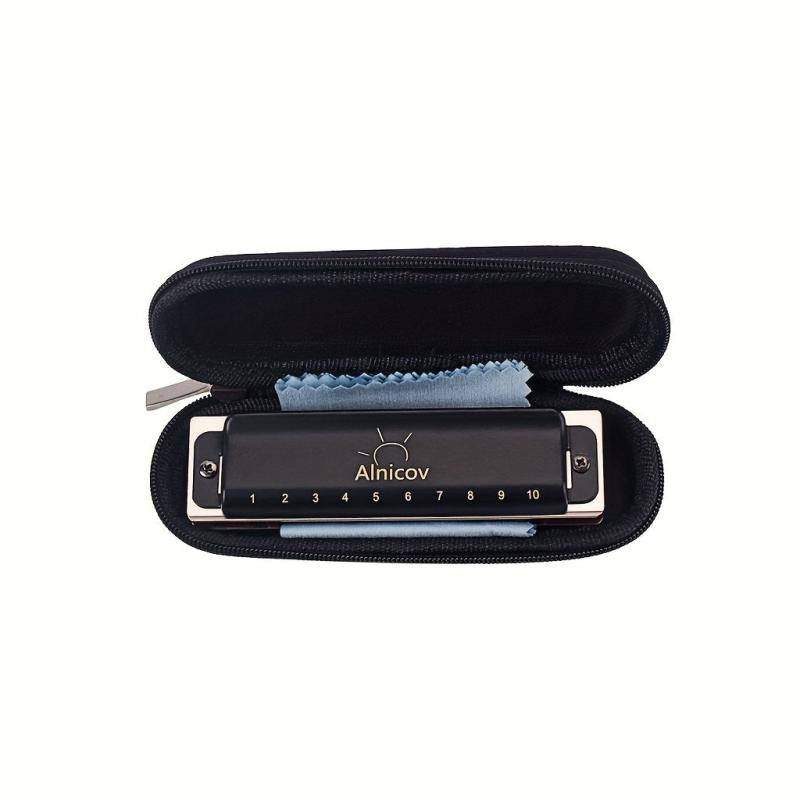 10 Hole Diatonic Blues Harmonica Classic Woodwind Instrument