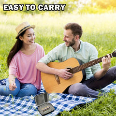 Qivojuk Guitar Pick Holder Ukulele Pick Storage Box