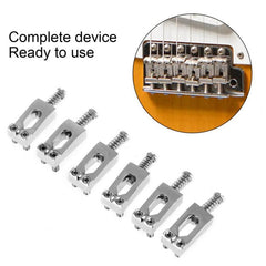 6Pcs Set Tremolo Saddles for Upgrading Stratocaster Guitars