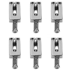6Pcs Set Tremolo Saddles for Upgrading Stratocaster Guitars