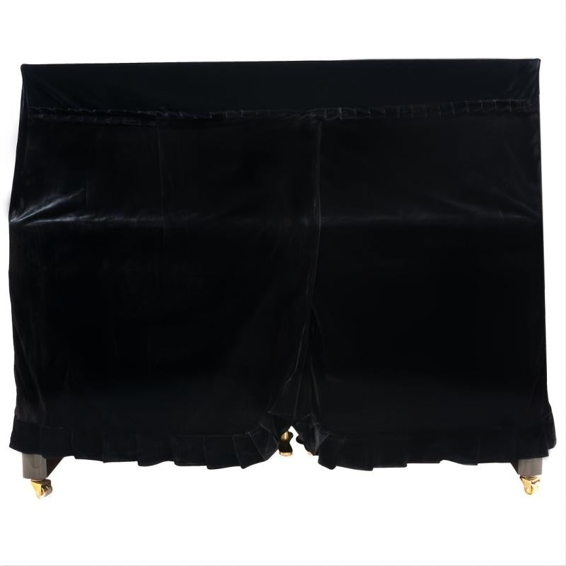 88 Key Stereo Piano Cover Golden Velvet Dust Proof Keyboard Cover