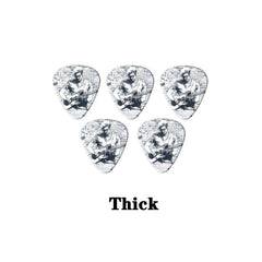 5pcs Bass Guitar Picks Set 0.46 0.71 1.0mm Thickness for Acoustic Guitar Ukulele