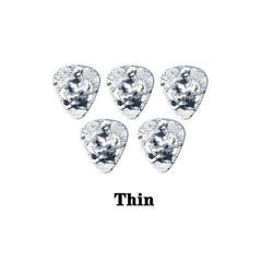 5pcs Bass Guitar Picks Set 0.46 0.71 1.0mm Thickness for Acoustic Guitar Ukulele